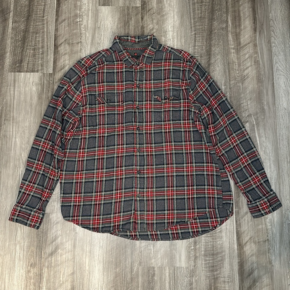 Woolrich Flannel Long Sleeve Button Down - 2xl - image 2